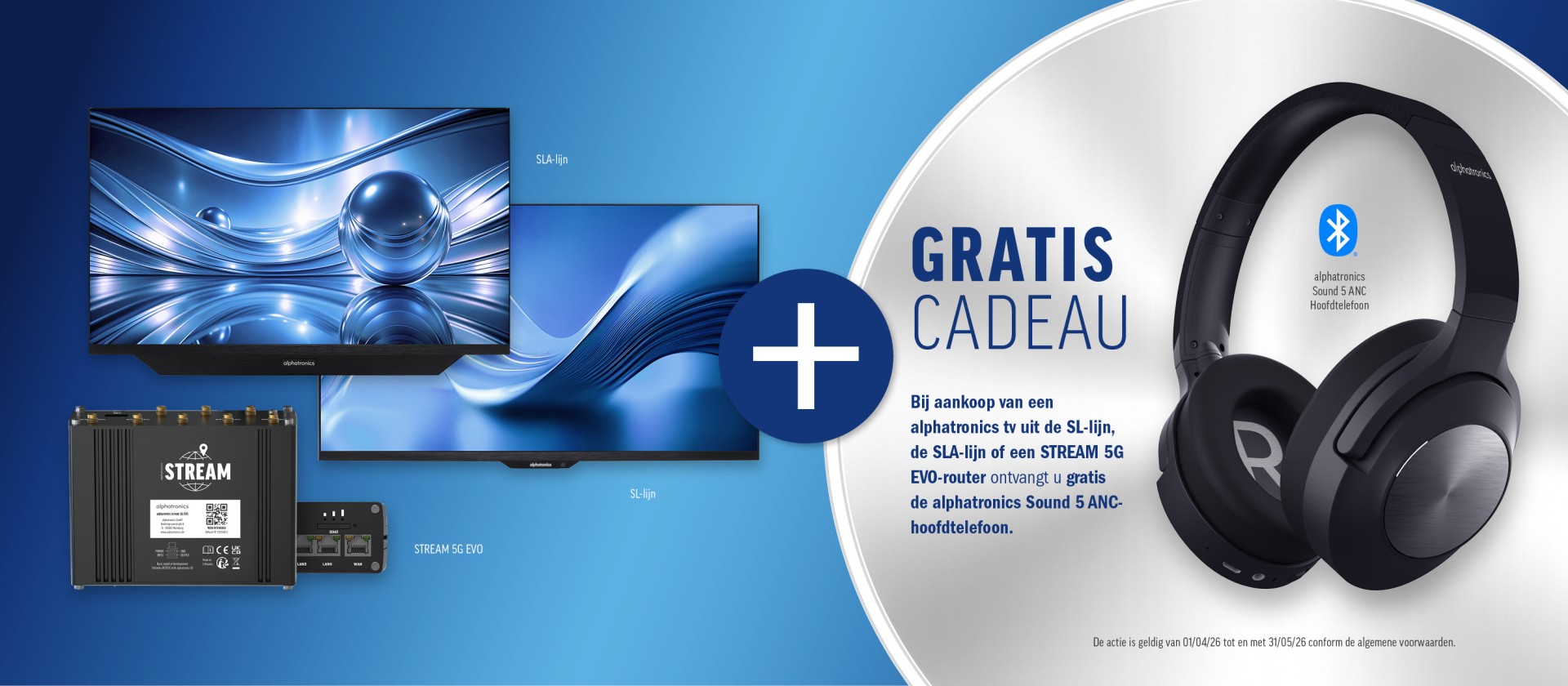 Gallery image for Alphatronics SL serie frameless SMART 22-24-27-32-40″ + tijdelijke actie gratis koptelefoon