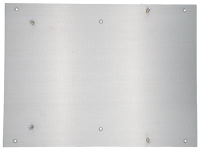 Montageplaat aluminium oyster IV en V