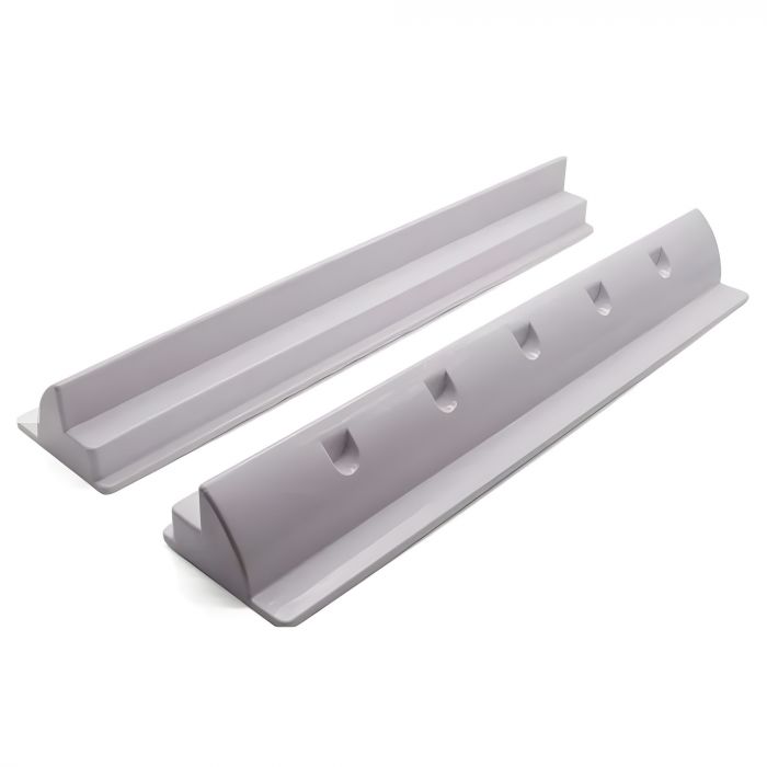 dichte spoiler zonnepaneel wit