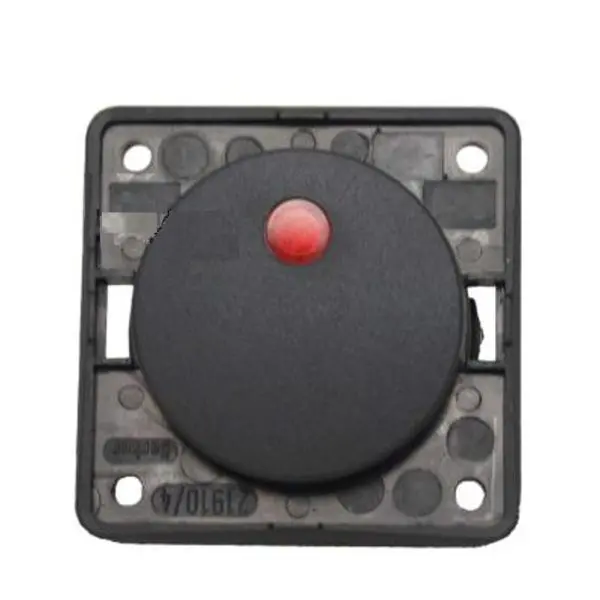 Berker Wipschakelaar met Lampje Inbouw Antraciet Mat