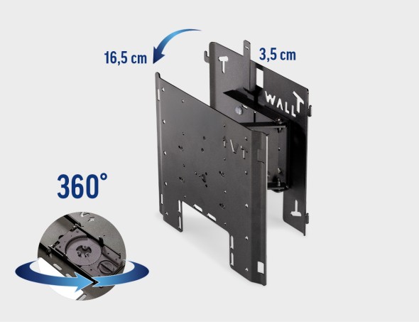 Gallery image for Alphatronics Slim mount 160 rotation