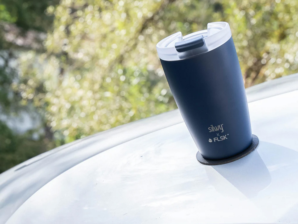 Gallery image for magnetische thermobeker MIDNIGHT